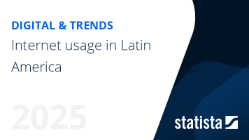Internet usage in Latin America